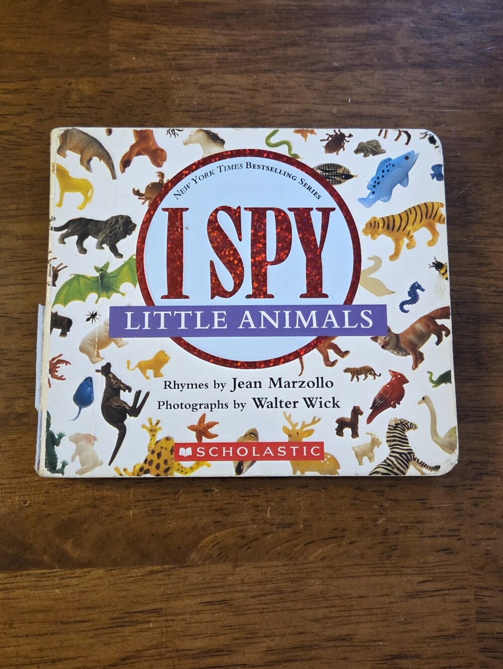 📕5/$10📕 I Spy Little Animals Board Book Jean Marzollo Walter Wick Scholastic